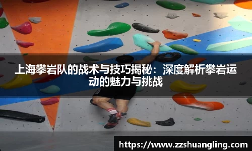 上海攀岩队的战术与技巧揭秘：深度解析攀岩运动的魅力与挑战